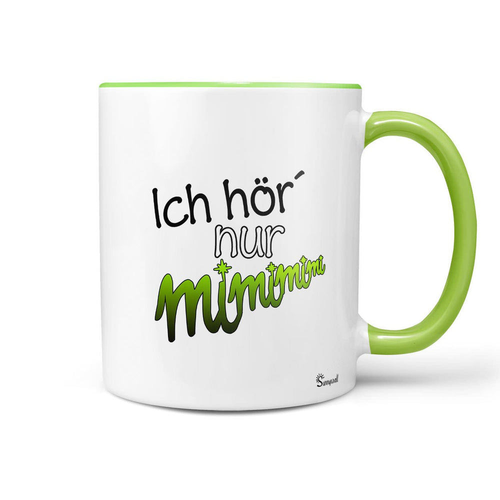Tasse Mimimi Spruch – Ich höre nur Mimimi - Sunnywall - Individualität trifft Design