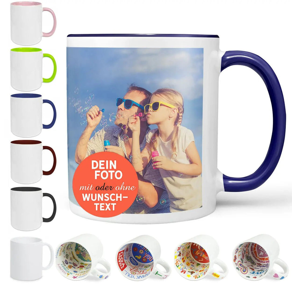 Tasse mit eigenem Foto gestalten – personalisierte Fototassen