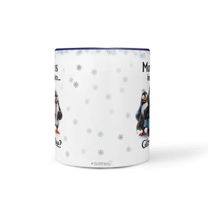 Tasse Morgens im Büro...Gibs Kaffee? Pinguin - Sunnywall - Individualität trifft Design