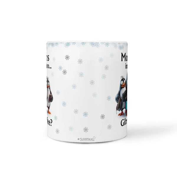 Tasse Morgens im Büro...Gibs Kaffee? Pinguin - Sunnywall - Individualität trifft Design