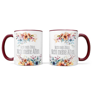 Tasse Nicht mein Zirkus - Nicht meine Affen - Statement - Sunnywall - Individualität trifft Design