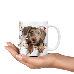 Tasse Rauhaardackel Treuer Begleiter - Hunderassen Kollektion - Sunnywall - Individualität trifft Design