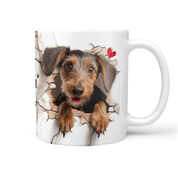 Tasse Rauhaardackel Treuer Begleiter - Hunderassen Kollektion - Sunnywall - Individualität trifft Design