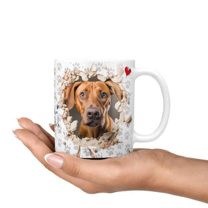 Tasse Rhodesian Ridgeback Furchtloser Jäger mit Herz - Hunderassen Kollektion - Sunnywall - Individualität trifft Design