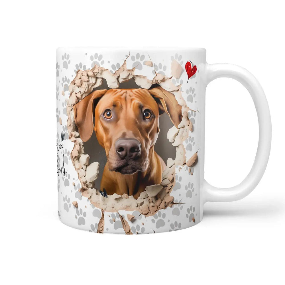 Tasse Rhodesian Ridgeback Furchtloser Jäger mit Herz - Hunderassen Kollektion - Sunnywall - Individualität trifft Design
