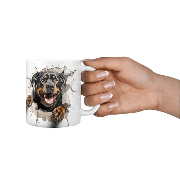 Tasse Rottweiler Majestätisch - Hunderassen Kollektion - Sunnywall - Individualität trifft Design