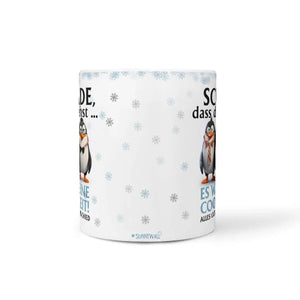 Tasse Schade dass du gehst...Es war eine coole Zeit Abschiedsgeschenk - Sunnywall - Individualität trifft Design