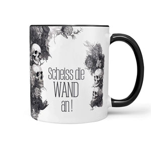 Tasse Scheiss die Wand an Statement - Sunnywall - Individualität trifft Design