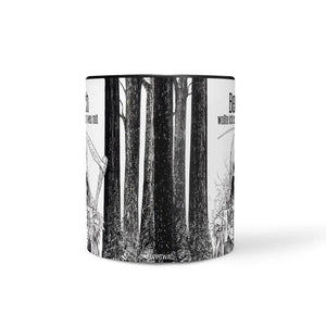 Tasse Spruch Kaffeetasse Beruflich wollte ich schon immer was mit Menschen machen Statement - Sunnywall - Individualität trifft Design