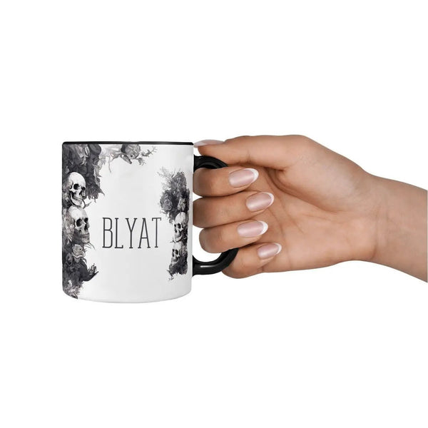 Tasse Spruch Kaffeetasse Blyat Statement - Sunnywall - Individualität trifft Design