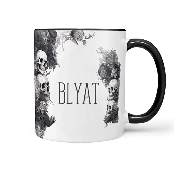 Tasse Spruch Kaffeetasse Blyat Statement - Sunnywall - Individualität trifft Design