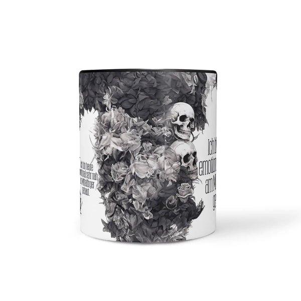 Tasse Spruch Kaffeetasse Emotional am Mittelfinger gebaut Statement - Sunnywall - Individualität trifft Design