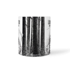 Tasse Spruch Kaffeetasse Lebensende mit drei Buchstaben - EHE - Statement - Sunnywall - Individualität trifft Design