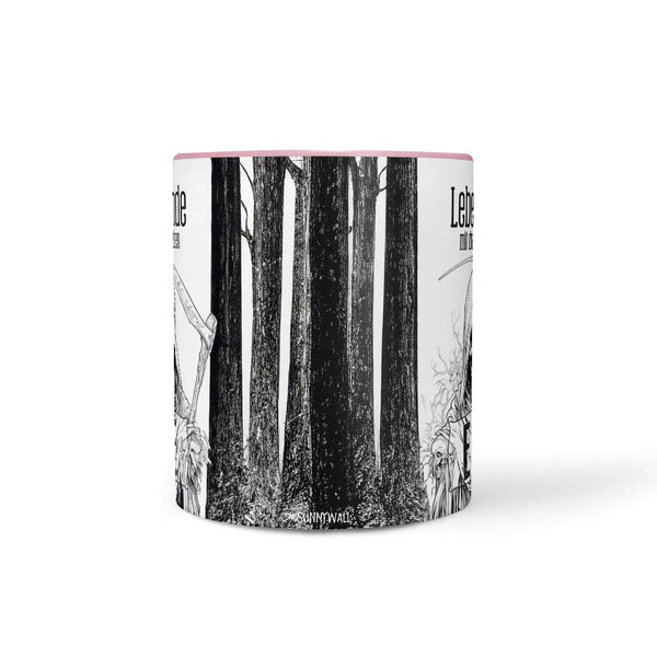 Tasse Spruch Kaffeetasse Lebensende mit drei Buchstaben - EHE - Statement - Sunnywall - Individualität trifft Design