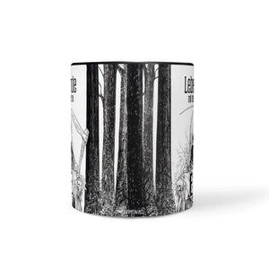 Tasse Spruch Kaffeetasse Lebensende mit drei Buchstaben - EHE - Statement - Sunnywall - Individualität trifft Design
