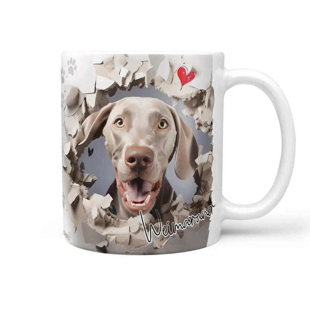Tasse Weimaraner Edler Begleiter - Hunderassen Kollektion - Sunnywall - Individualität trifft Design