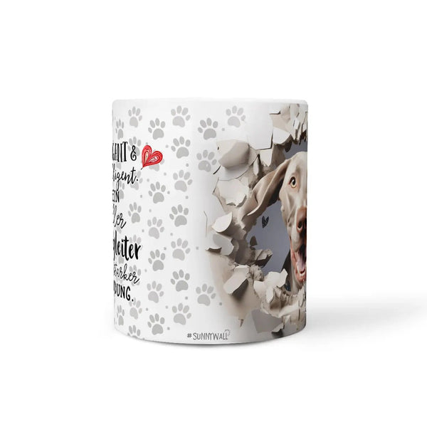 Tasse Weimaraner Edler Begleiter - Hunderassen Kollektion - Sunnywall - Individualität trifft Design