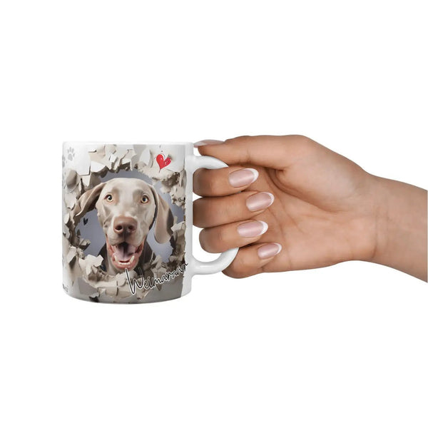 Tasse Weimaraner Edler Begleiter - Hunderassen Kollektion - Sunnywall - Individualität trifft Design