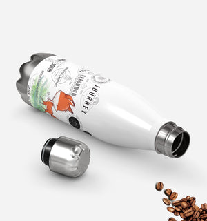 Thermosflasche 500 ml – Fuchs & Maus - Sunnywall - Individualität trifft Design