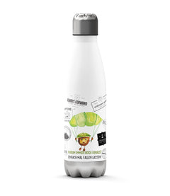 Thermosflasche 500 ml – Kastanien-Fallschirmspringer - Sunnywall - Individualität trifft Design