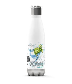Thermosflasche 500 ml – Wal & Schildkröte - Sunnywall - Individualität trifft Design