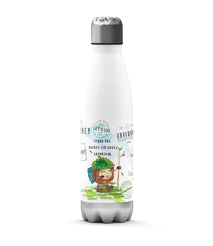 Thermosflasche Kastanie – 500 ml Edelstahl Isolierflasche - Sunnywall - Individualität trifft Design