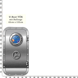 U-Boot Tiefseeboot Unterwasserwelt - Wandtattoo XXL - Sunnywall - Individualität trifft Design