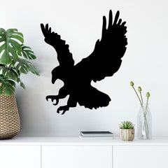 Wandtattoo Adler Silhouette Raubvogel Wanddeko für Wohnzimmer & Büro - Sunnywall - Individualität trifft Design