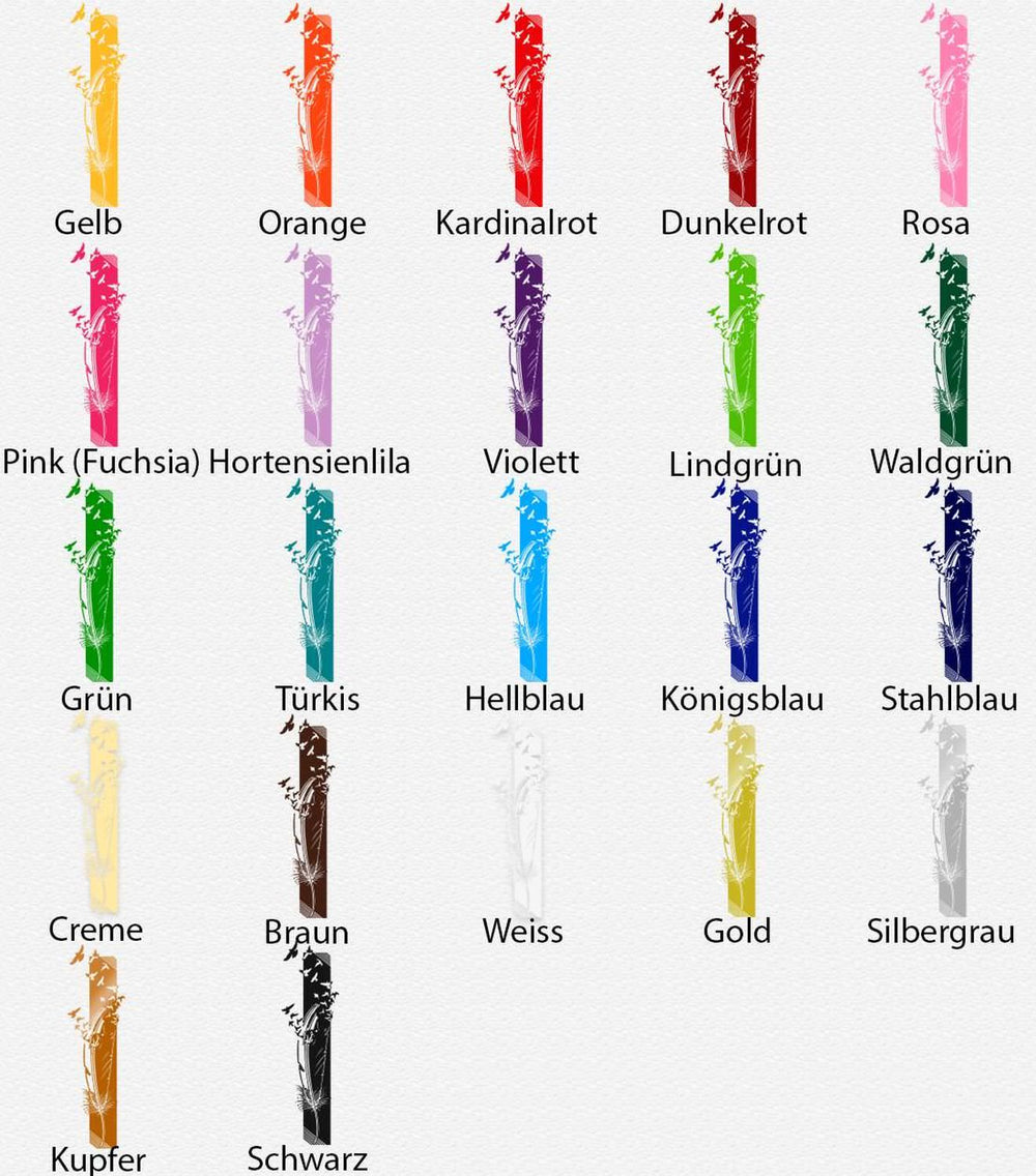 Wandtattoo Banner – Tauben mit großer Feder und Freiheitssymbol | Wandaufkleber für ein Gefühl der Freiheit - Sunnywall - Individualität trifft Design