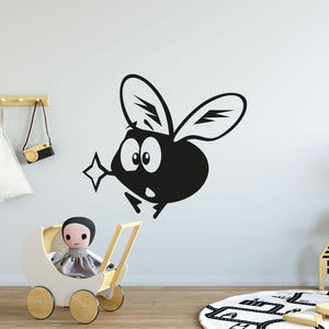 Wandtattoo Biene – Freundliches Insektenmotiv für Küche, Flur oder Kinderzimmer - Sunnywall - Individualität trifft Design