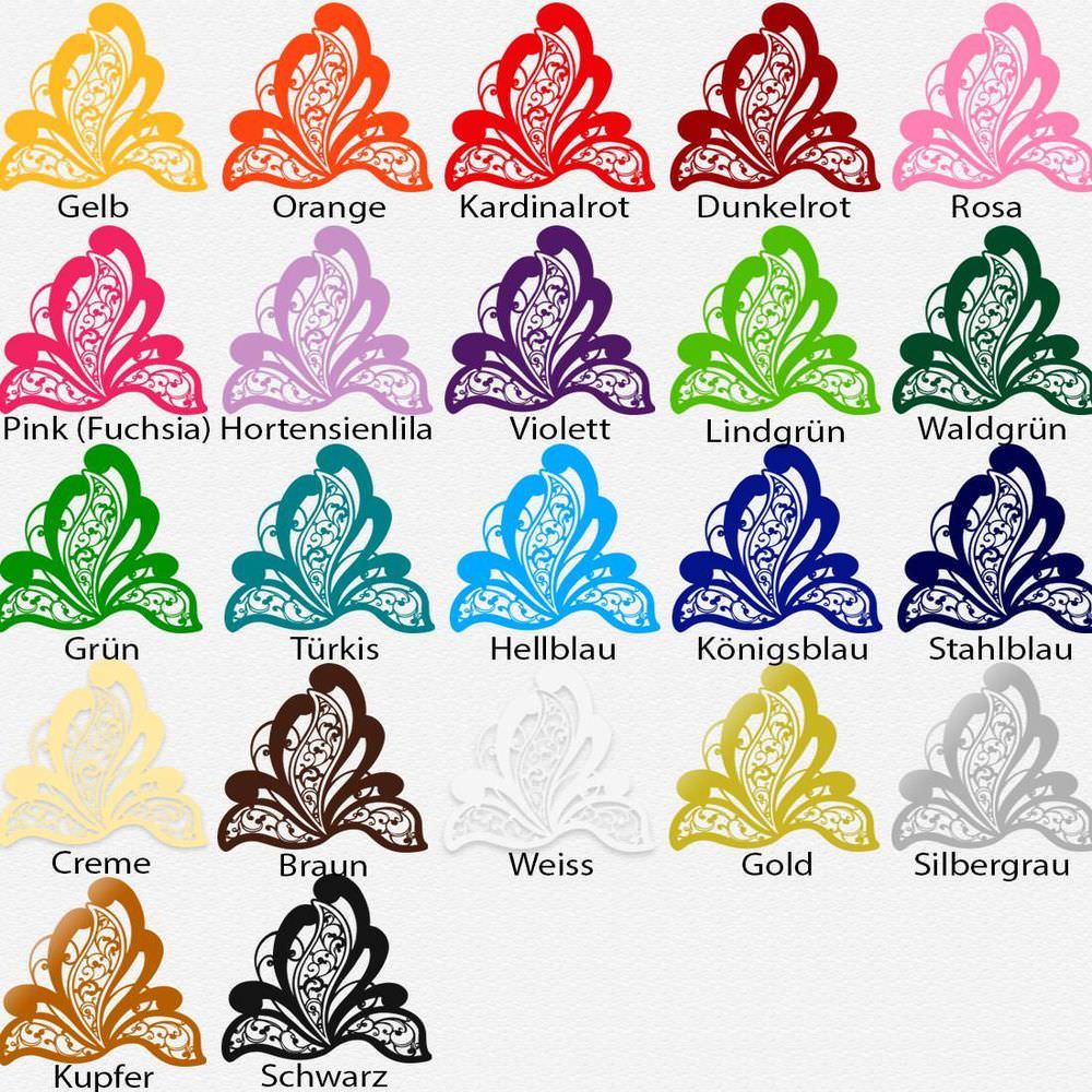 Wandtattoo Blumen Ornament – Florales Paisley-Motiv im Yogi Style - Sunnywall - Individualität trifft Design