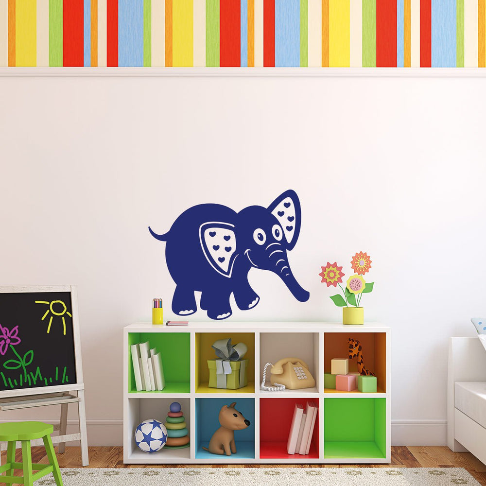 Wandtattoo Elefant Kinderzimmer Liebevolles Tiermotiv für kleine Entdecker - Sunnywall - Individualität trifft Design