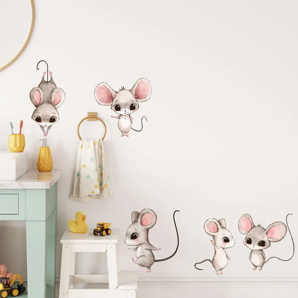 Wandtattoo Extra Mäuse Set – Kinderzimmer Wandaufkleber – Sunnywall Sticker Set - Sunnywall - Individualität trifft Design