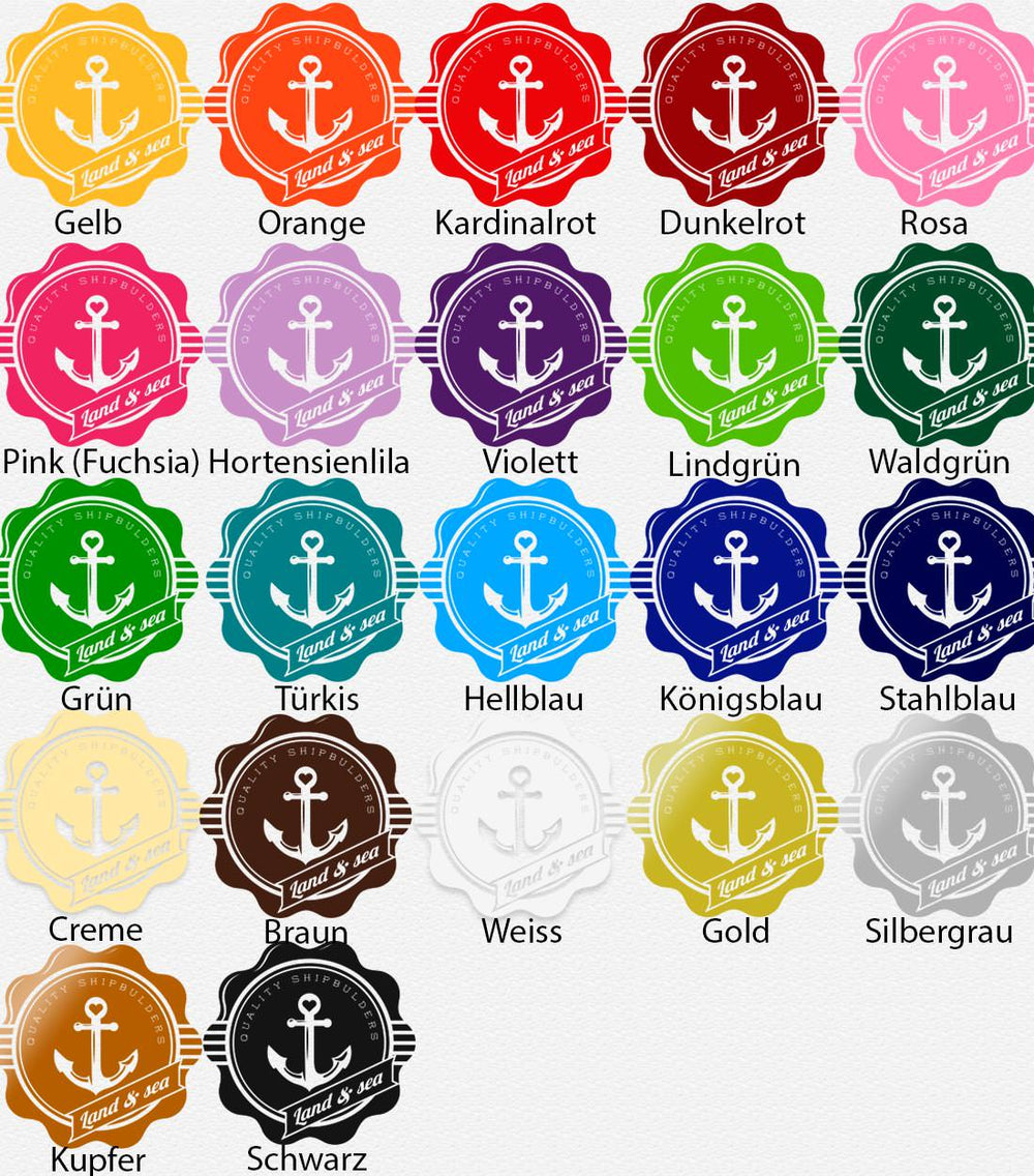 Wandtattoo Maritim Nautical Anker Land and Sea Nautic - Sunnywall - Individualität trifft Design