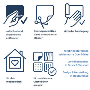 Wandtattoo Maritim Set – Leuchtturm, Anker, Möwen & Seesterne als maritime Wanddeko - Sunnywall - Individualität trifft Design