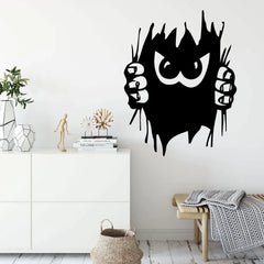 Wandtattoo Monster Augen – Freches Comic-Motiv zum Herausreißen - Sunnywall - Individualität trifft Design