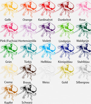 Wandtattoo Oktopus Maritimer Wandaufkleber mit Meeresmotiv - Sunnywall - Individualität trifft Design