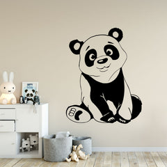 Wandtattoo Panda Kinderzimmer Niedliches Tiermotiv für kleine Entdecker - Sunnywall - Individualität trifft Design
