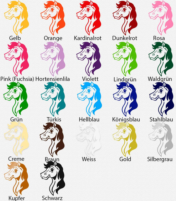 Wandtattoo Pferd Kinderzimmer – Niedliches Pony-Motiv für kleine Pferdefans - Sunnywall - Individualität trifft Design