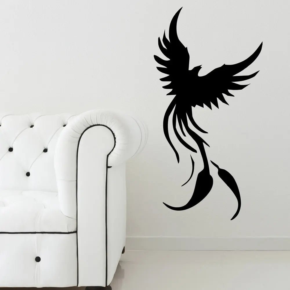 Wandtattoo Phönix – Symbol für Stärke, Wandel & Wiedergeburt - Sunnywall - Individualität trifft Design