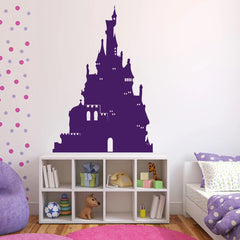 Wandtattoo Prinzessin Schloss – Märchenhafte Burg für kleine Träumerinnen - Sunnywall - Individualität trifft Design