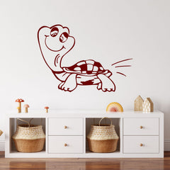 Wandtattoo Schildkröte – Liebevolles Tiermotiv für Wand & Raum - Sunnywall - Individualität trifft Design