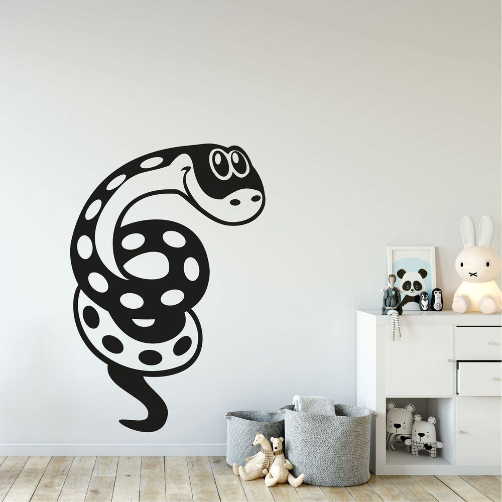 Wandtattoo Schlange Kinderzimmer Freundliche Reptilien-Deko für kleine Entdecker - Sunnywall - Individualität trifft Design