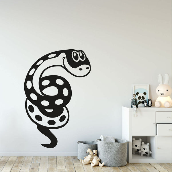Wandtattoo Schlange Kinderzimmer Freundliche Reptilien-Deko für kleine Entdecker - Sunnywall - Individualität trifft Design