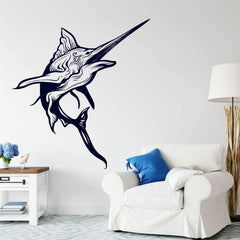 Wandtattoo Schwertfisch Maritimer Wandaufkleber mit Meerestieren - Sunnywall - Individualität trifft Design