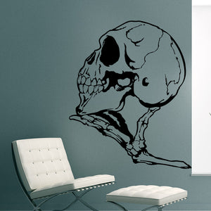Wandtattoo Skelett Hand Halloween – Gruselige Deko mit Totenkopf-Motiv - Sunnywall - Individualität trifft Design