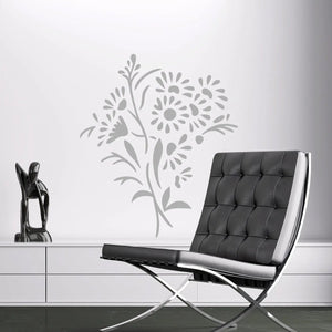 Wandtattoo Sommerblume – Florales Design für Wohnbereich & Schlafzimmer - Sunnywall - Individualität trifft Design