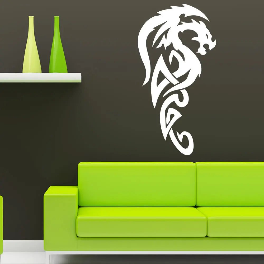 wandtattoo tribal drache - Sunnywall - Individualität trifft Design