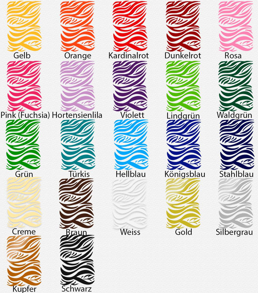 Wandtattoo Zebra Muster – Abstraktes Tiermuster für moderne Wandgestaltung - Sunnywall - Individualität trifft Design