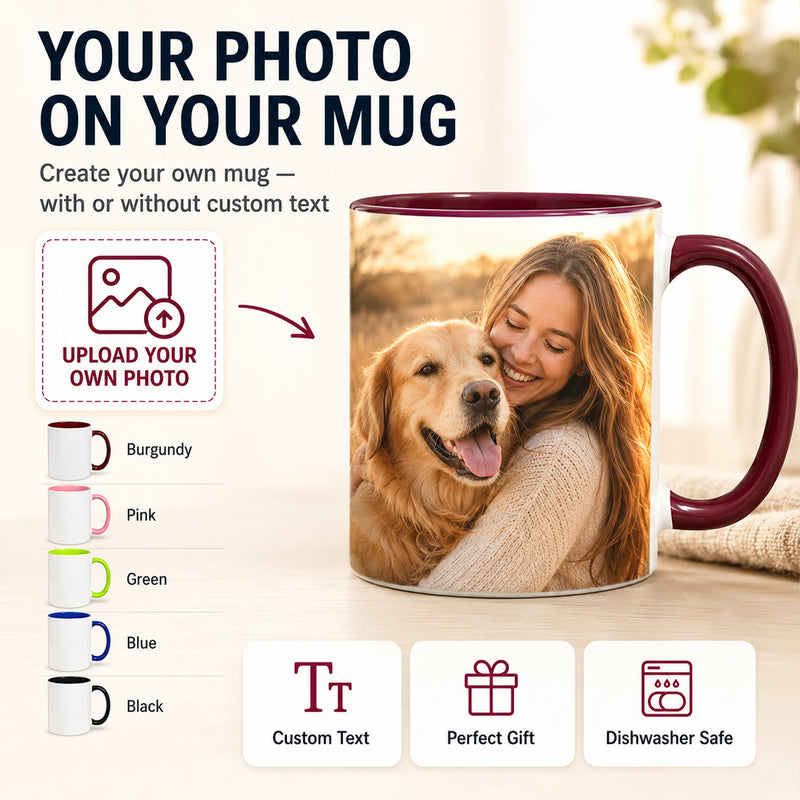 As unique as you – your custom-designed mug!